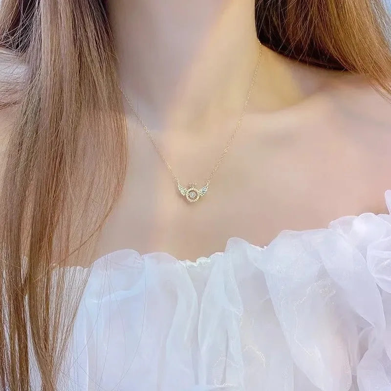 🌹Collier Ailes d'Ange