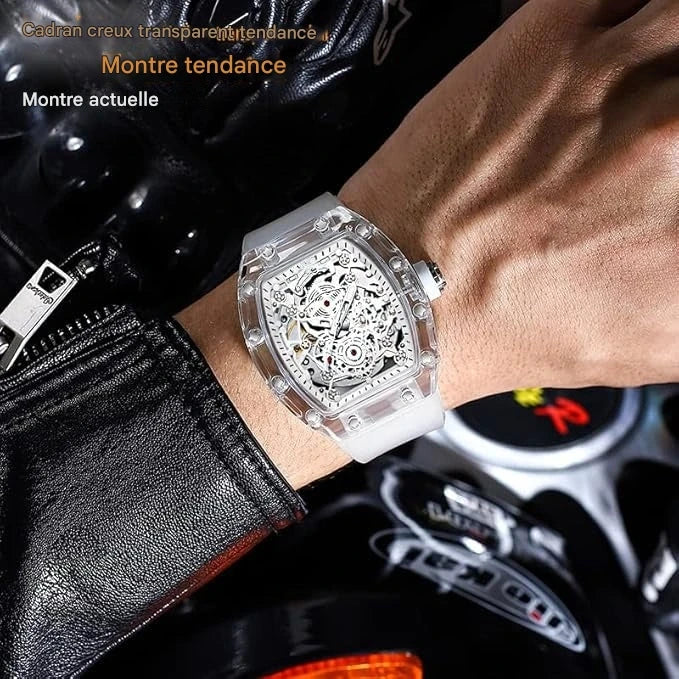 ⌚Montre homme creusée à la mode