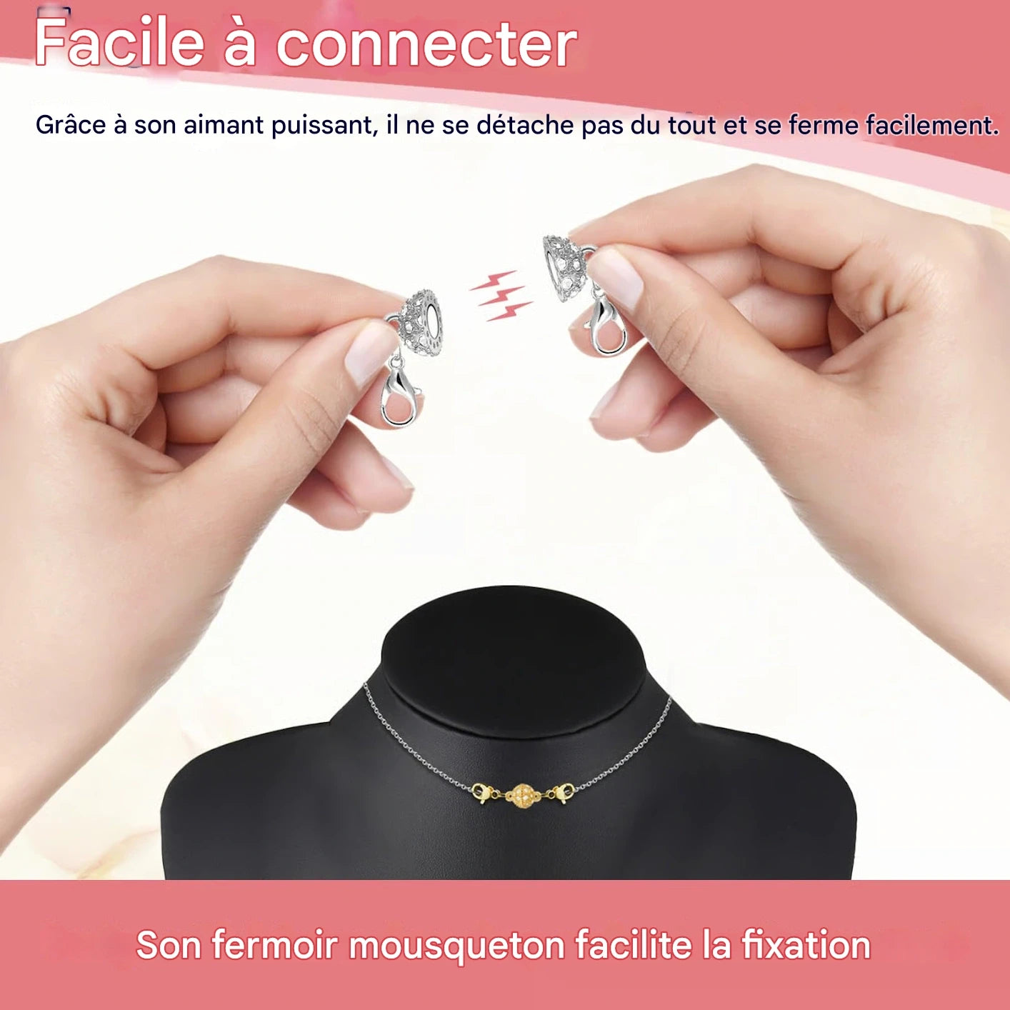 Fermoirs et fermetures pour colliers