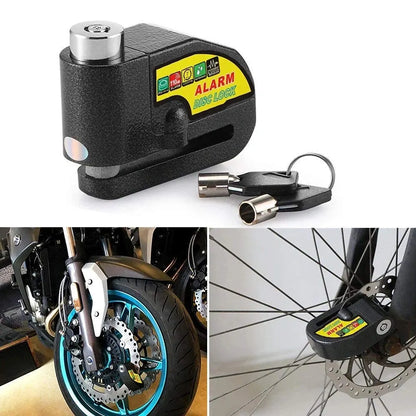Protégez Votre Moto avec un Verrou d'Alarme Puissant