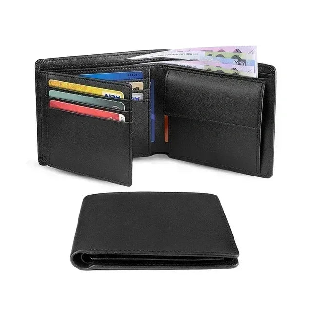 Portefeuille supérieure en cuir pour hommes
