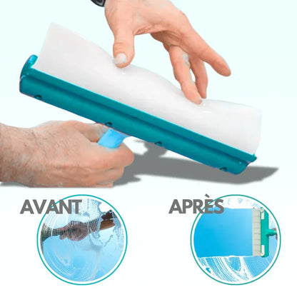 Raclette à vitres révolutionnaire