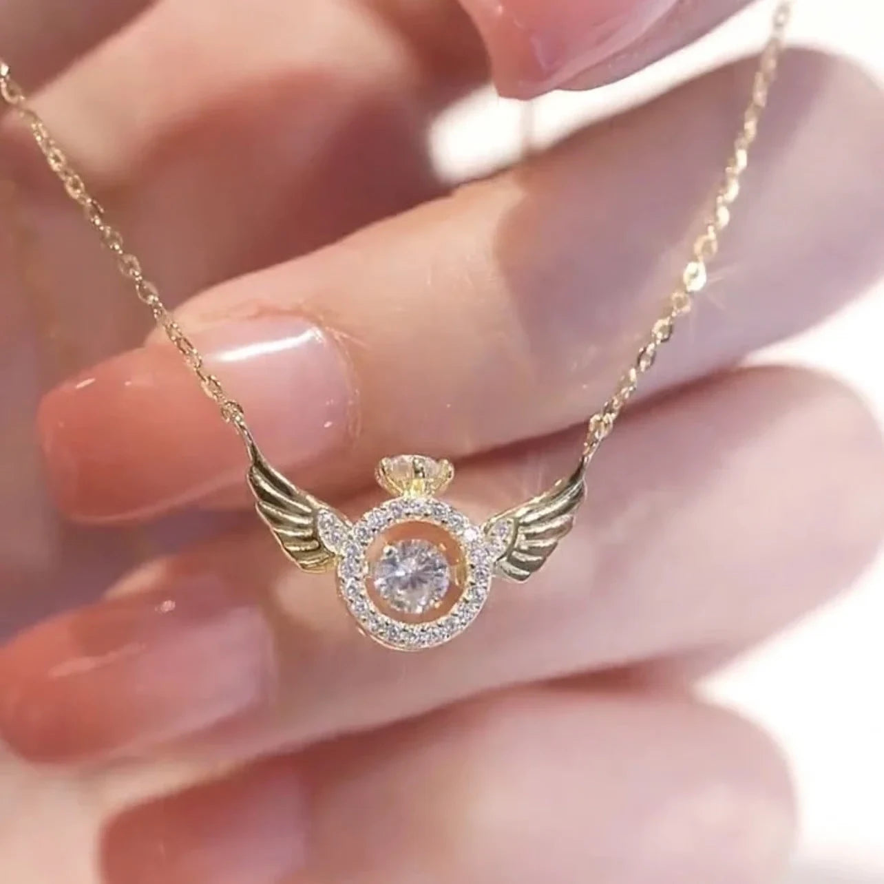 🌹Collier Ailes d'Ange