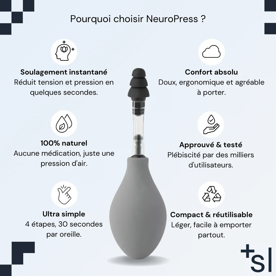 NeuroPress - Soulagament Naturel des Acouphènes