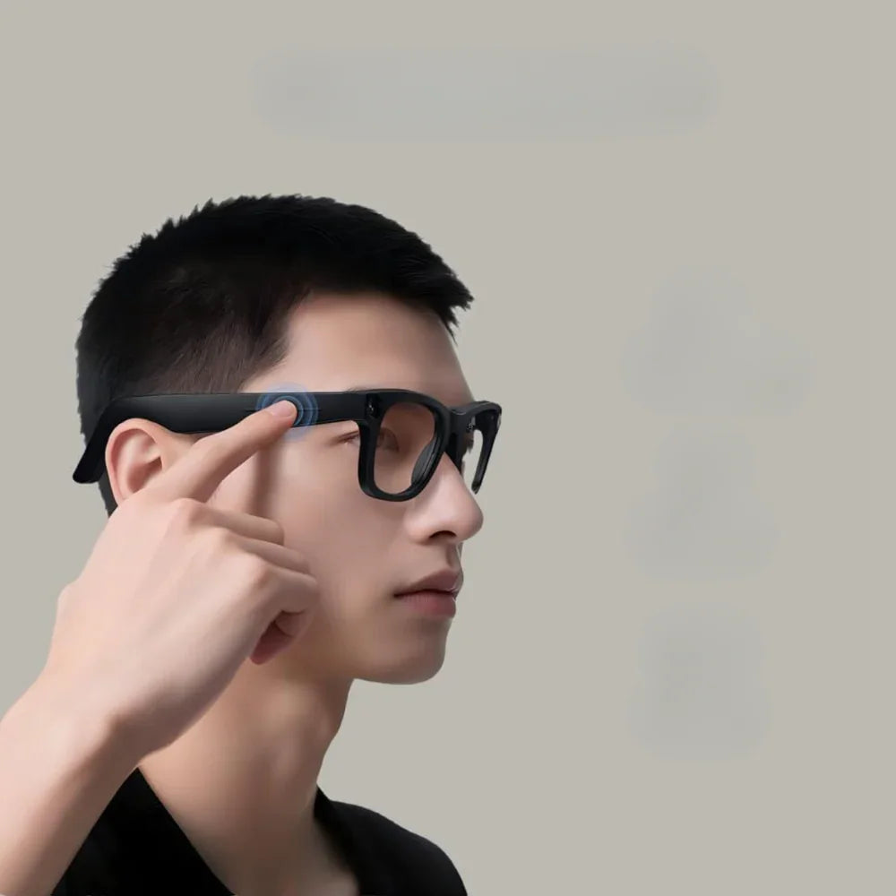 Lunettes connectées, Caméra Intégrée, ChatGPT – SmartView Pro IA