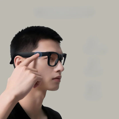Lunettes connectées, Caméra Intégrée, ChatGPT – SmartView Pro IA
