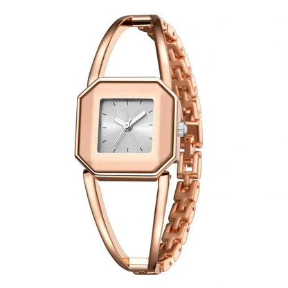 ⏳Spécial à durée limitée⏰Montre quartz minimaliste à cadran carré⌚