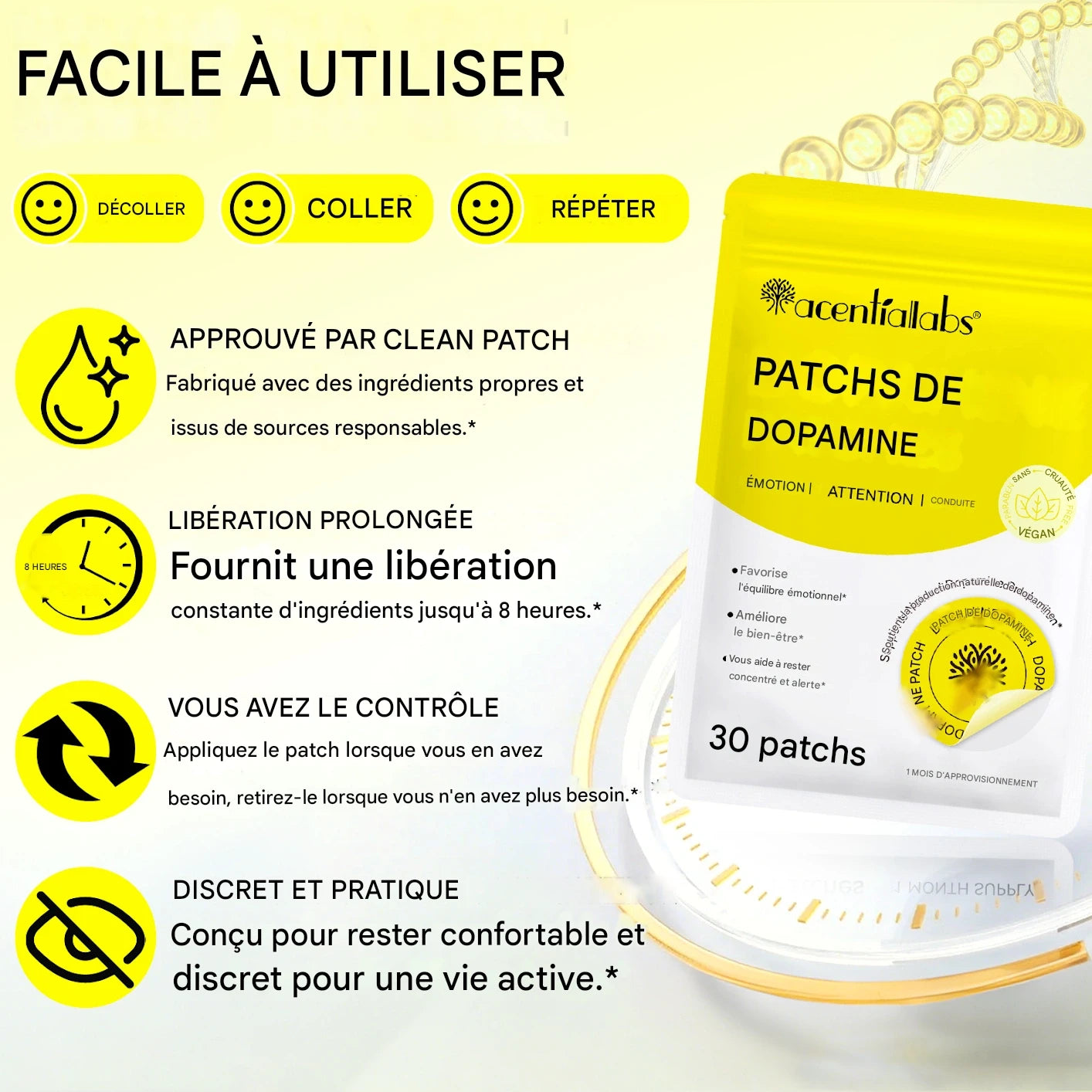 🧠 Activez votre dopamine naturellement – focus, sérénité, performance !