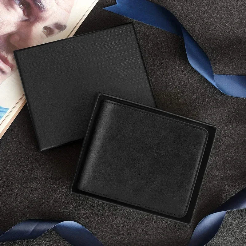 Portefeuille supérieure en cuir pour hommes