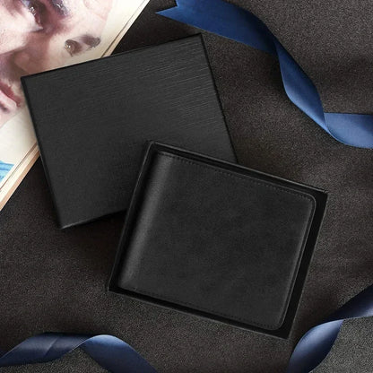 Portefeuille supérieure en cuir pour hommes