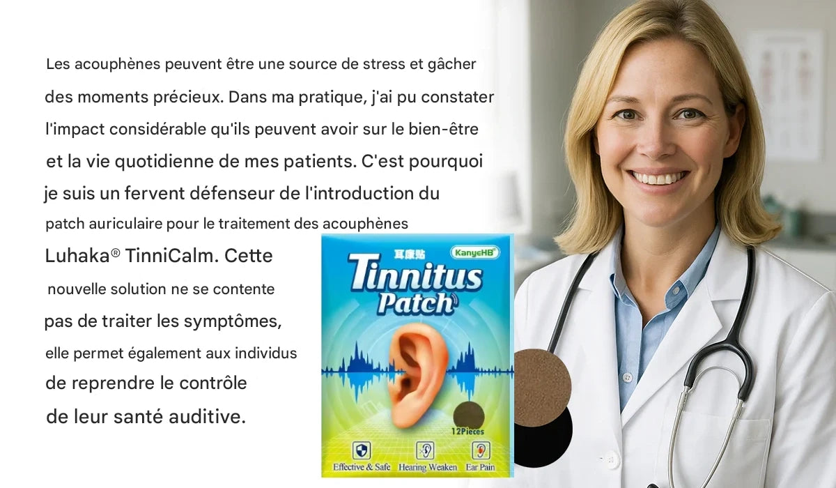 Patch Tinnitus pour la douleur des oreilles