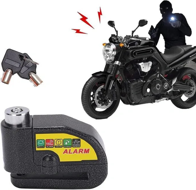 Protégez Votre Moto avec un Verrou d'Alarme Puissant