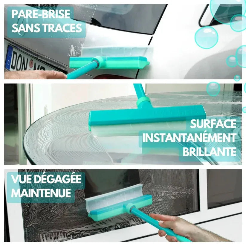 Raclette à vitres révolutionnaire