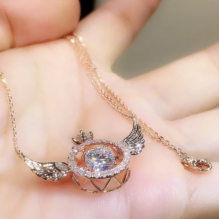 🌹Collier Ailes d'Ange