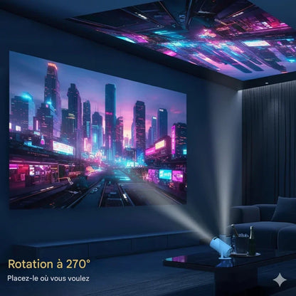 Le Mini Projecteur Cinéma 4K Portable