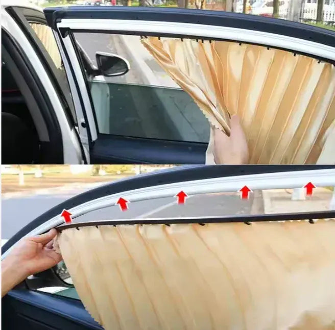 Pare-soleil magnétique pour voiture